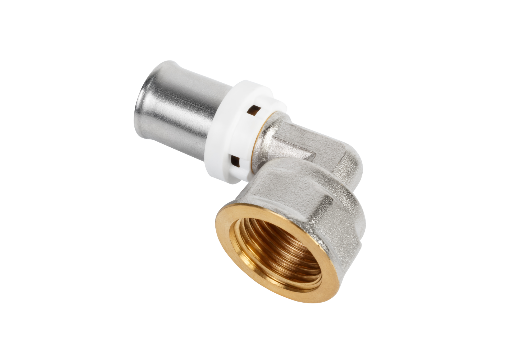 K-FLEX пресс-фитинг угол 90°с внутренней резьбой 16х1/2"мм